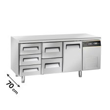 Tavoli Refrigerati Profondità 70 Cm GN1/1