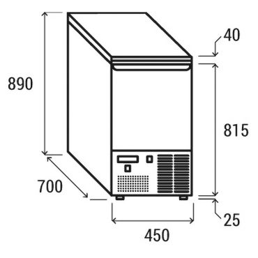 CHS1PX dimensioni