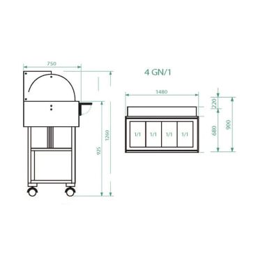 dimensioni-carrelli-refrigerati-elr28260