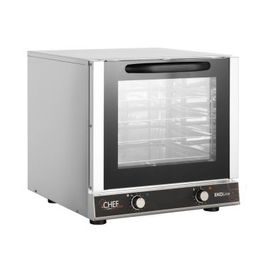 forno elettrico ventilato professionale convezione manuale 4 teglie laterale chf423np