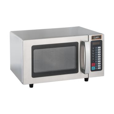 forno microonde professionale manuale 5 livelli di potenza 25 lt chfm5p25l laterale