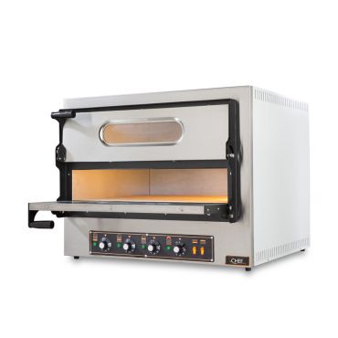 forno scaldapizza 2 camere chfspkuplus2 aperto