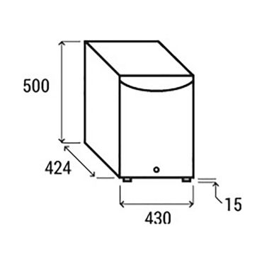 minibar frigobar chmb40 dimensioni