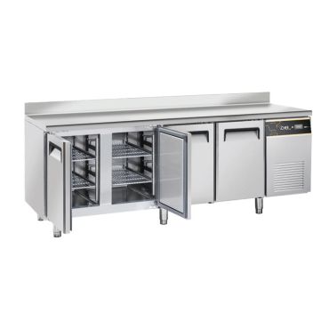 tavolo refrigerato echtp4pal80 aperto chefline