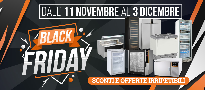 È arrivato il Black Friday - sconti imperdibili fino al 3 Dicembre!