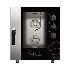 Forni Per Ristorante Gastronomia Elettrici/Gas Manuali, Digitali, Touch 7 Teglie  GN1/1