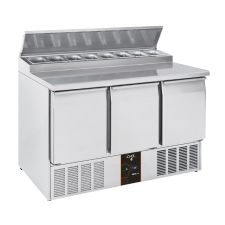 Saladette 3 Porte GN 1/1 Con Piano Preparazione Alimenti +0°C/+8°C